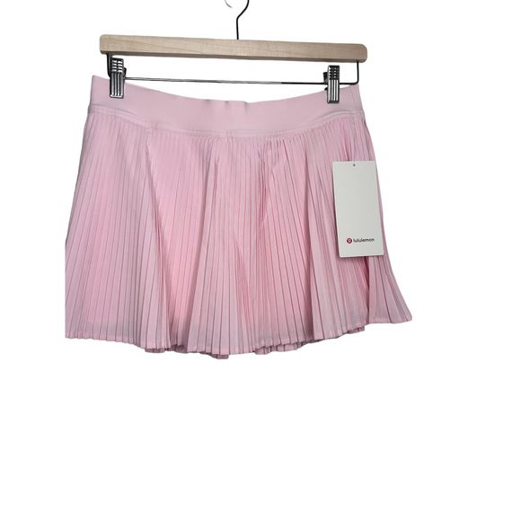Lululemon Varsity High-Rise Pleated Tennis Skirt Size 8 Strawberry Milkshake NWT - Picture 1 of 4